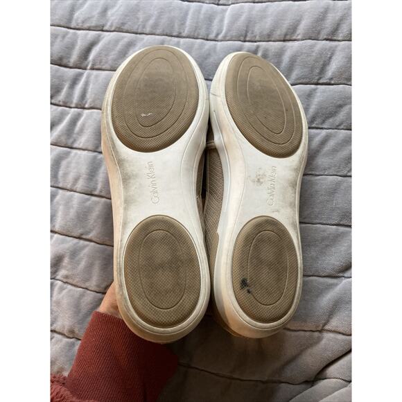 Women's Calvin Klein Tacie Slip On Sneaker Desert Snake Nubuck Size 9 Casual - Picture 5 of 5